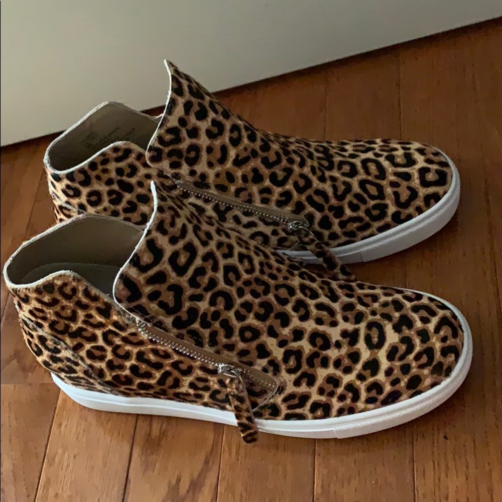 Steve Madden leopard print shoes